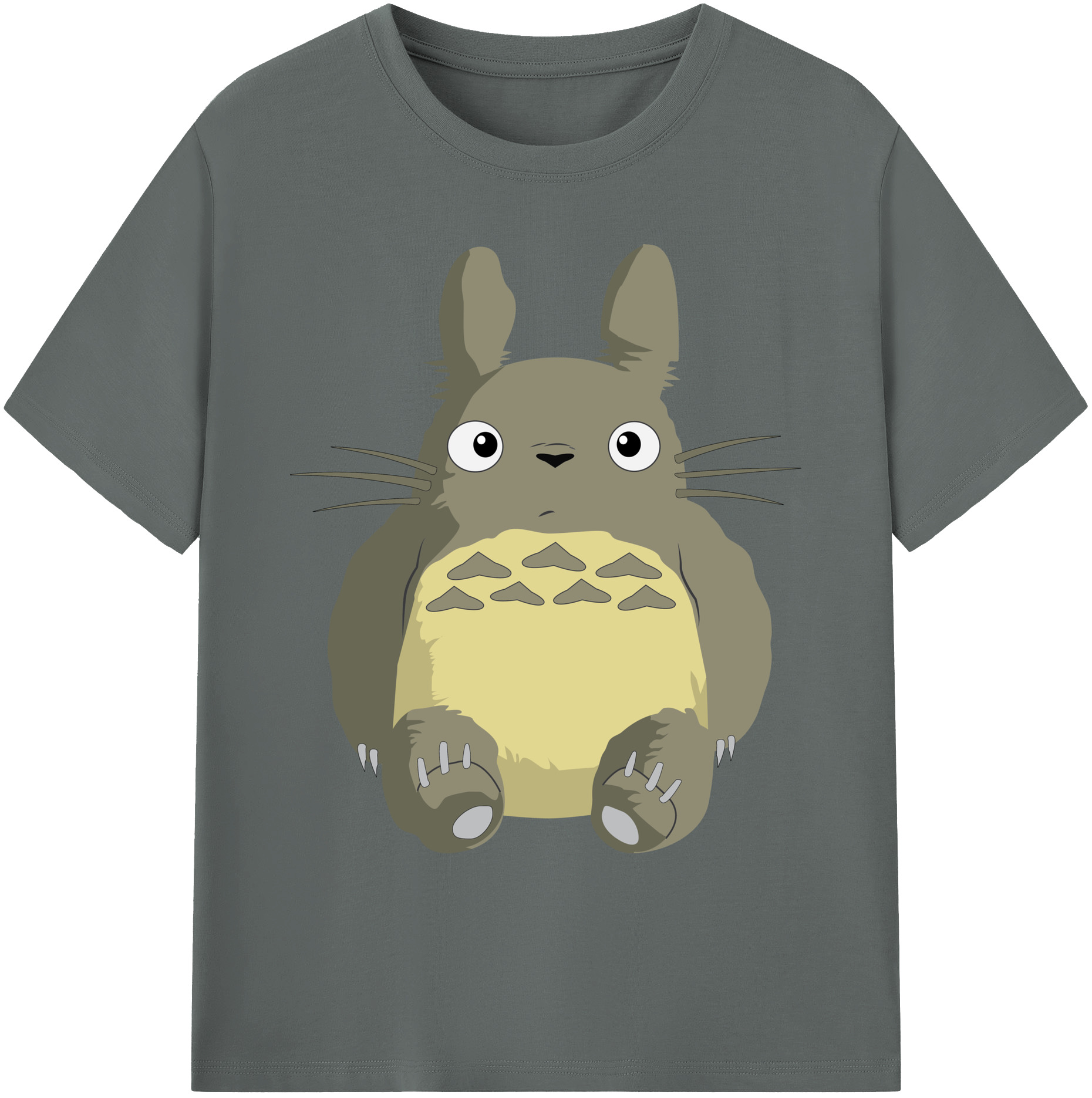 （画像用） となりのトトロ 草壁メイ 草壁サツキ My Neighbor Totoro Satsuki Kusakabe Mei Kusakabe 綿100％ メンズ半袖Tシャツ｜肌触りやわらか＆通気性